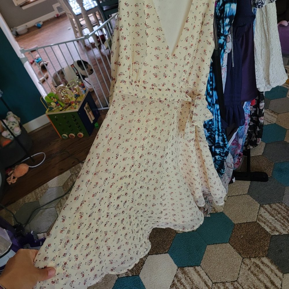 Ditty Floral Wrap Dress